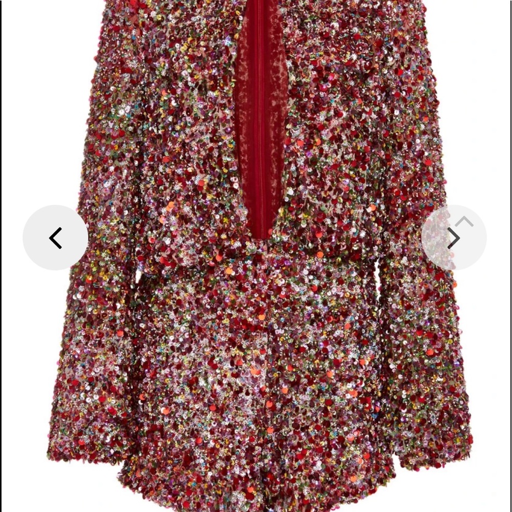 Alexis Jeweled Romper